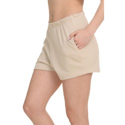 J07 Ss25 Γυναικείο Αθλητικό Σορτς Shorts Narrow Elastic French Terry S26/65926J