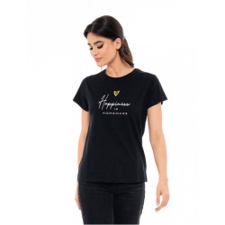 splendid Γυναικεία Κοντομάνικη Μπλούζα Ss25 S' Ladies Top 49-106-013