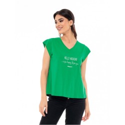 splendid Γυναικεία Κοντομάνικη Μπλούζα Ss25 S' Ladie'S Top 49-106-015