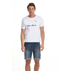 biston Ανδρική Κοντομάνικη Μπλούζα Fw25 B' Mens T-Shirt 45-206-066