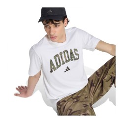 Adidas Ss25 M Camo Script T Kc7167