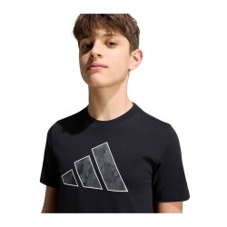 adidas Παιδική Κοντομάνικη Μπλούζα Ss25 J Camo T Kq7014
